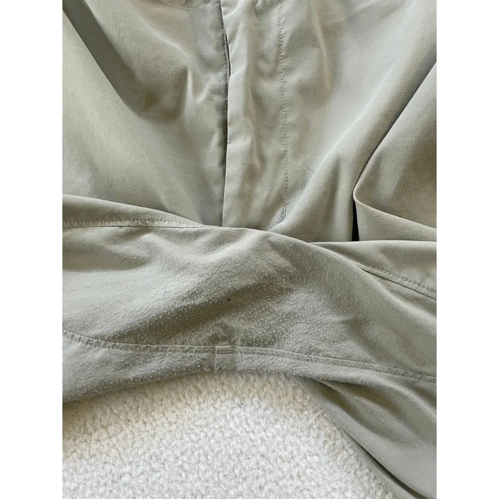 The North Face Mens 38 Paramount Trail Hiking Pants Tan Straight Leg Stretch‎
